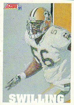 Pat Swilling New Orleans Saints 1991 Score NFL Team MVP #644
